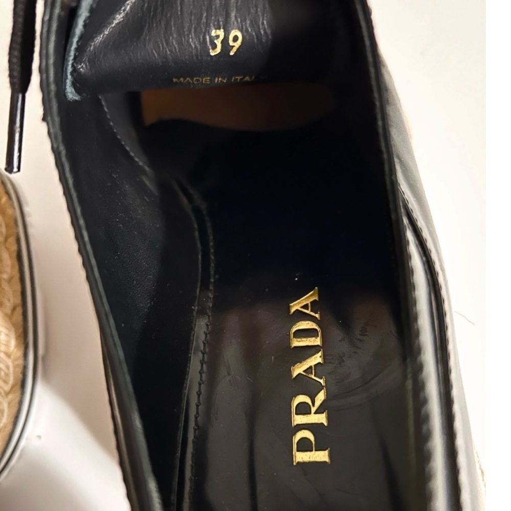 Prada Black Platform Sneakers with Embellishments - Picture 9 of 9